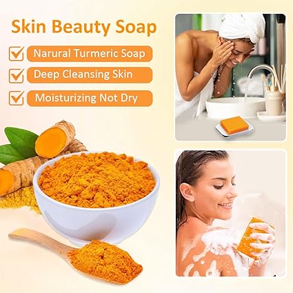 Turmeric & Kojic acid brightening soap