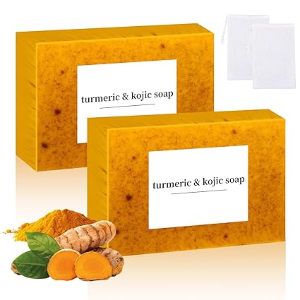 Turmeric & Kojic acid brightening soap