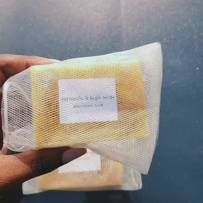 Turmeric & Kojic acid brightening soap